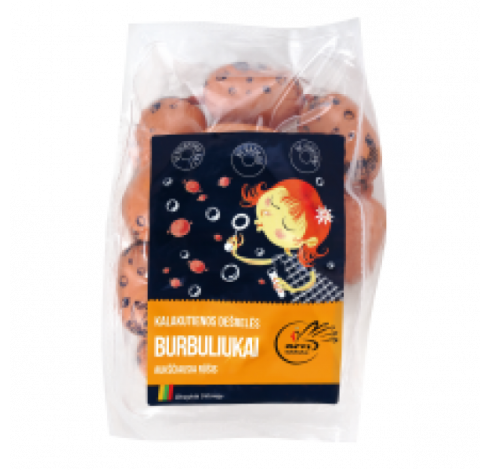 Arvi - Cooked Turkey Sausages Bubbles 500g